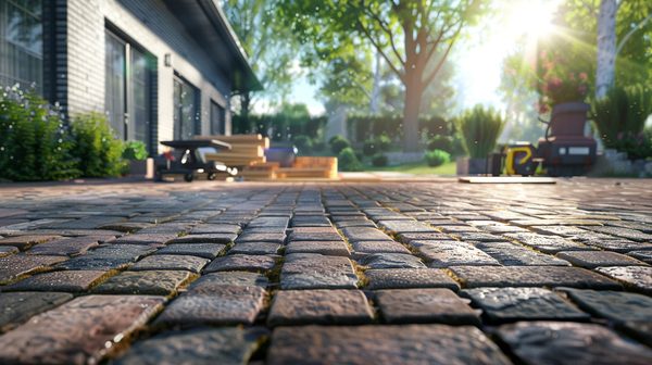Comment faire une allée de garage en pavé en 5 étapes simples
