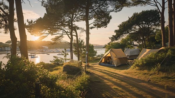 Escapade nature à Concarneau : top campings