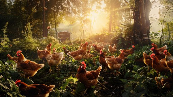 Meilleures pratiques pour élever des poules pondeuses